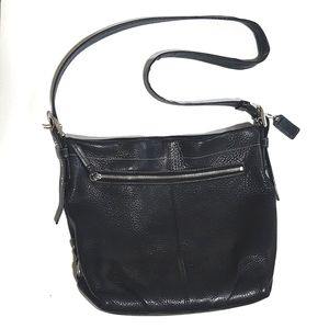 Coach Crossbody Bag Black Leather